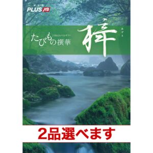 （1冊から2品選べる）JTBたびもの撰華カタログギフト　梓